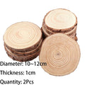 natural wooden slice coasters cottagecore aesthetic room decor roomtery
