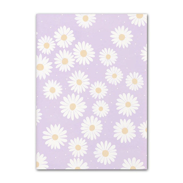 pastel aesthetic flower market canvas wall art floral print posters roomtery