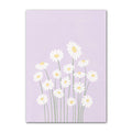 pastel aesthetic flower market canvas wall art floral print posters roomtery