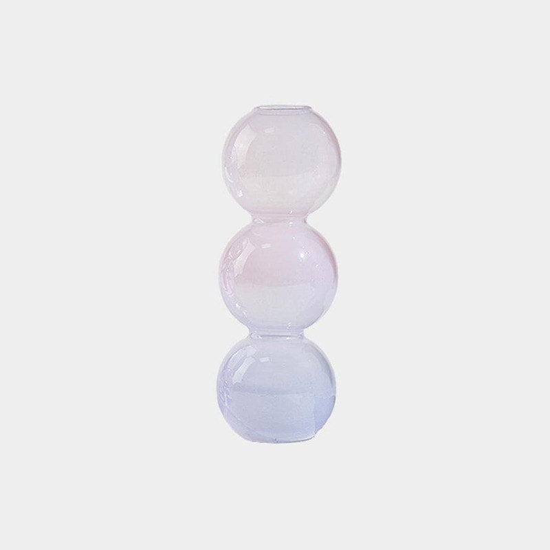 pastel glass bubble vase danish pastel aesthetic desk decor roomtery