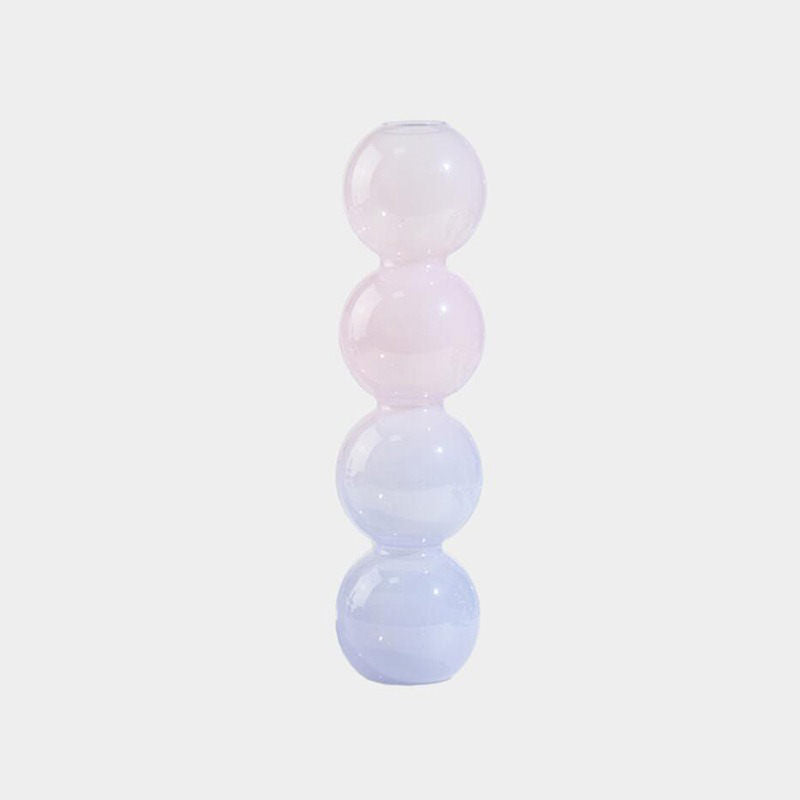 pastel glass bubble vase danish pastel aesthetic desk decor roomtery