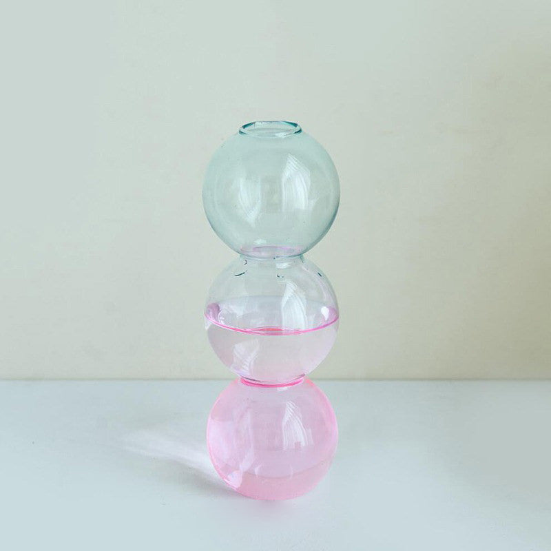 pastel glass bubble vase danish pastel aesthetic desk decor roomtery