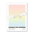 pastel gradient minimal modern art wall canvas posters art hoe aesthetic roomtery