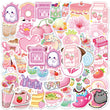 Pink Pixeled Sticker Pack