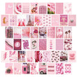 Pink Paris Wall Collage Cards