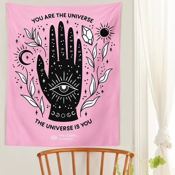 Magic Hand Pink Tapestry