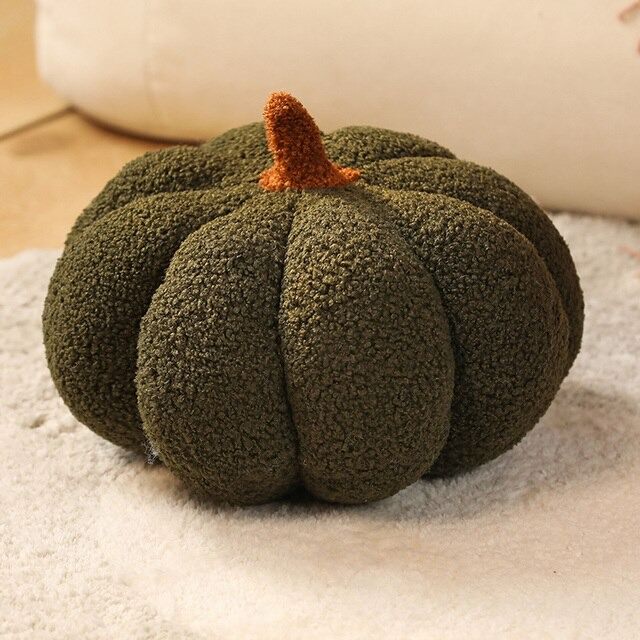 pumkin halloween plush pillow throw toy cushion stuffed pumpkin halloween aesthetic decor roomtery