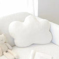 soft plush pure white cloud tufted throw cushion pillow roomtery