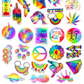 Cartoon Rainbow Mixed Graffiti Waterproof Stickers For Diy Laptop Skateboard Luggage Helmet Decal Case Guitar