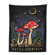 Still Growing Mushroom Tapestry