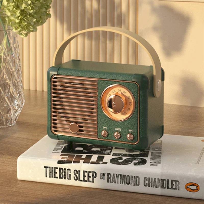 Aesthetic Room Decor  Retro Radio Bluetooth Speaker - roomtery