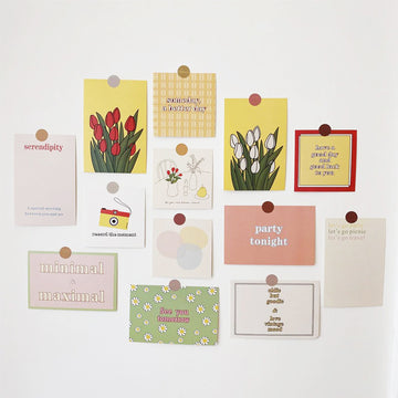 aesthetic mood poster card pack roomtery
