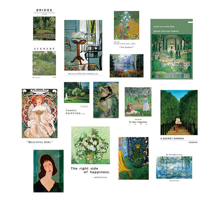 art hoe poster card set of 15 aesthetic room roomtery