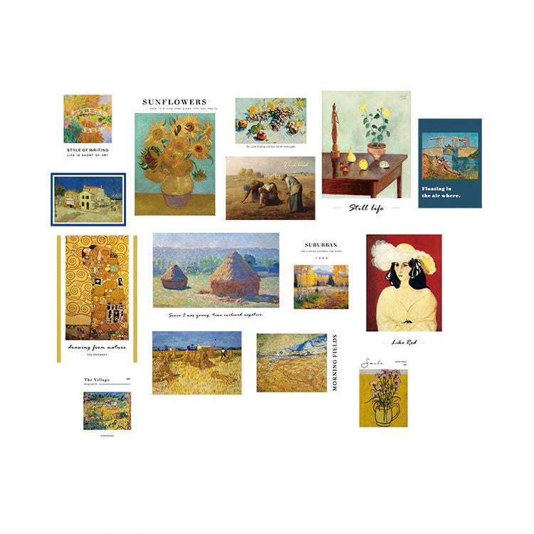 art hoe poster card set of 15 aesthetic room roomtery