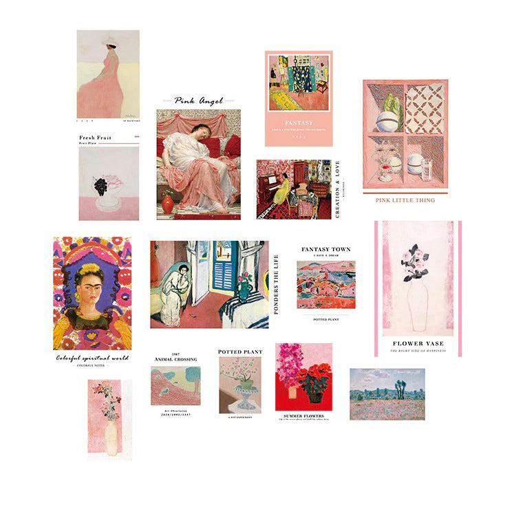 art hoe poster card set of 15 aesthetic room roomtery