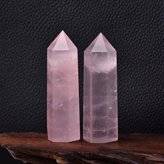 pink quartz roomtery natural crystal 