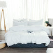 White Washed Cotton Bedding Set