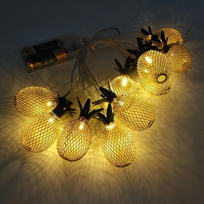 Apple String Light Sweet Pineapple String Light Set | string lights | roomtery