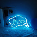 aesthetic room dream cloud neon sign roomtery