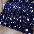 roomtery aesthetic bedroom throw blanket with stars