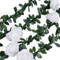 rose flower vine string lights aesthetic wall garland room decor roomtery