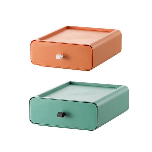 Stackable Rounded Desk Drawer Organizer - Shop Online on roomtery