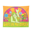 Safe In My Garden Tapestry