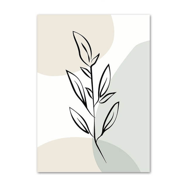 Matisse Sage Green Canvas Posters - Shop Online on roomtery