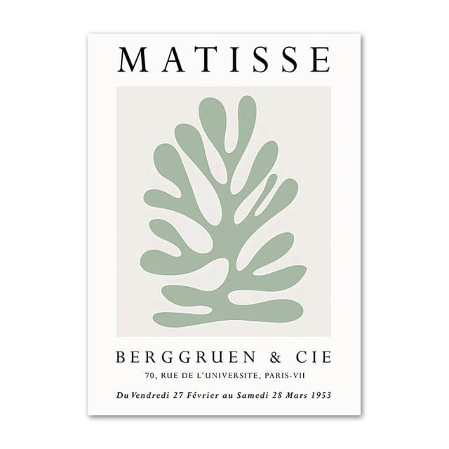 sage green aesthetic posters matisse gallery wall art roomtery