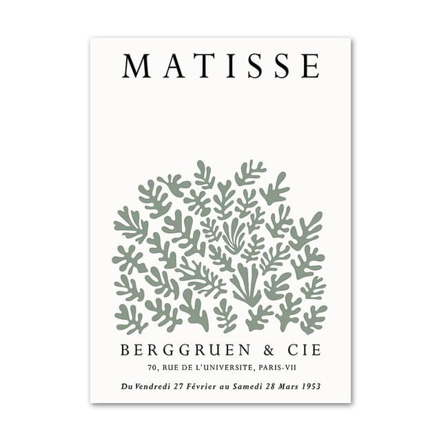 sage green aesthetic posters matisse gallery wall art roomtery