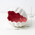 coconut girl aesthetic seashell shaped jewelry tray roomtery