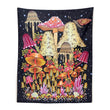 Sluggy Mushrooms Tapestry