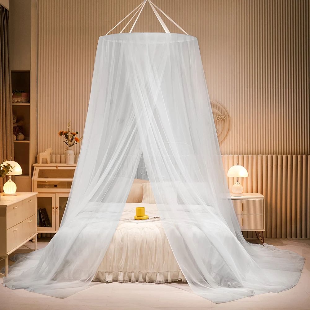 bed canopies curtains frame tent for soft girl aesthetic bedroom roomtery