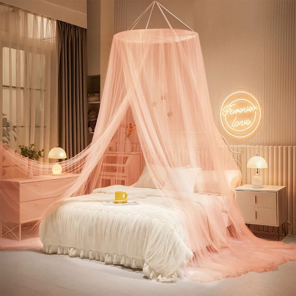 bed canopies curtains frame tent for soft girl aesthetic bedroom roomtery