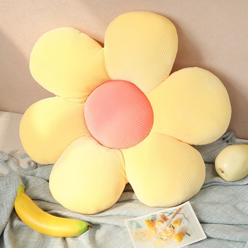 Flower Pillow,Flower Shaped Throw Pillow Butt Cushion Flower Floor