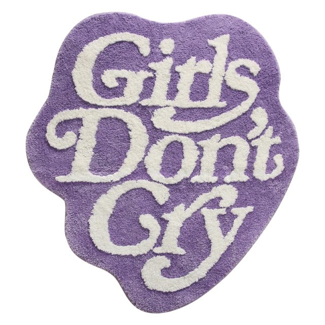 Girls Don't Cry Accent Rug