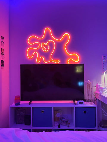 Squiggle Neon Rope LED Lights