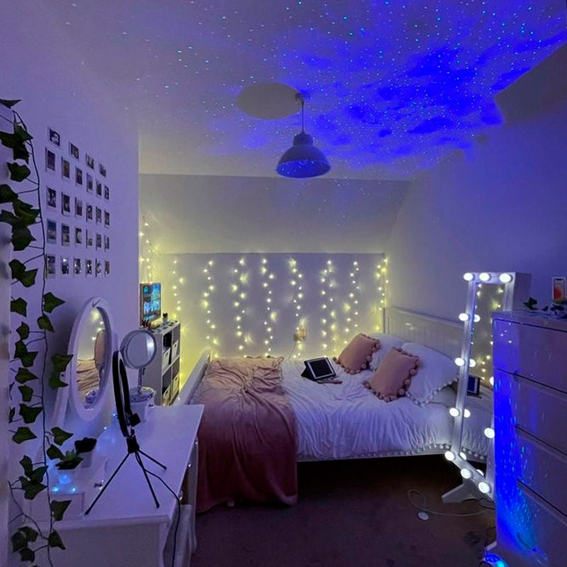 Galaxy Led room  Led projector lights, Galaxy lights, Led lighting bedroom