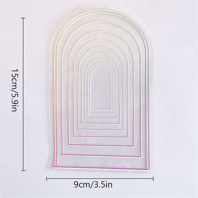 rainbow ambient sunlight sun catcher sticker roomtery