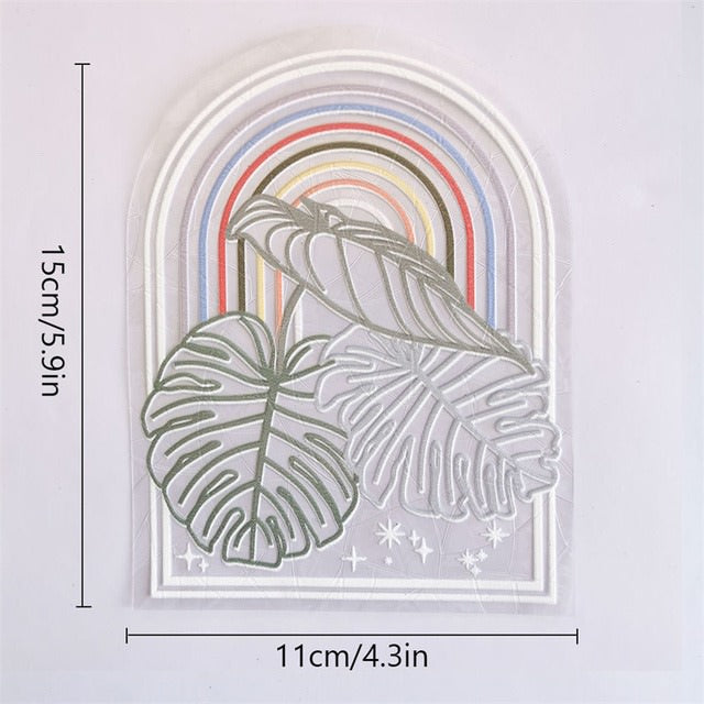 rainbow ambient sunlight sun catcher sticker roomtery