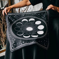 tarot cards table cloth moon phases aesthetic wall hanging tapestry altar cloth roomtery