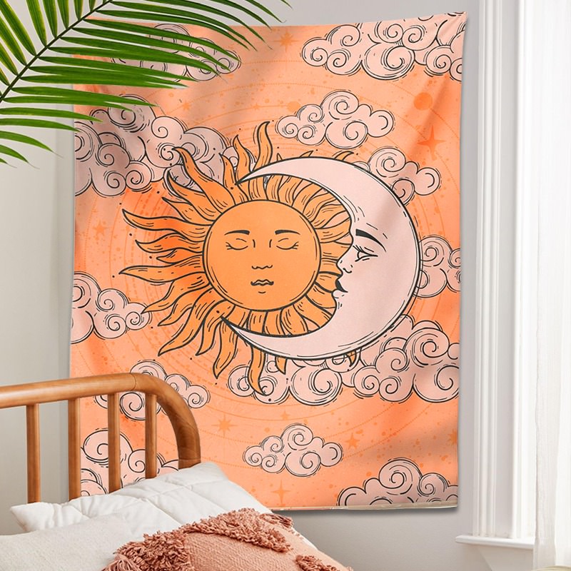 Sun discount print tapestry