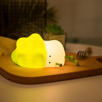 Rechargeable Night Light Battery Powered Lamp Baby Bedside Table Bedroom Night Lamp Broccoli Child Nightlight USB roomtery
