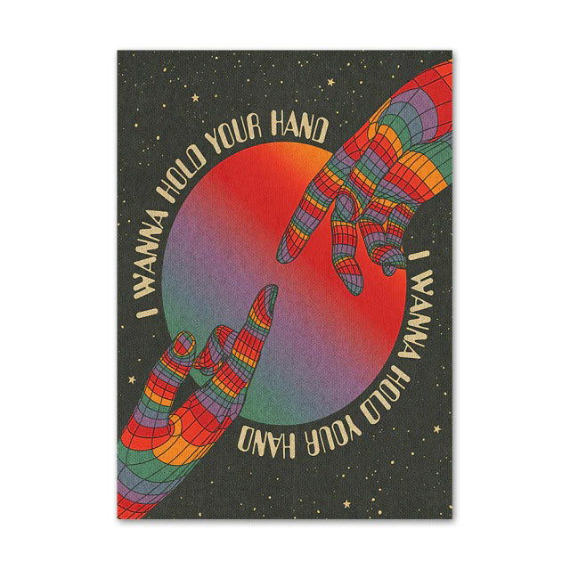 Trippy Rainbow Vaporwave Canvas Posters - Shop online on roomtery