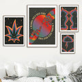 trippy poster vaporwave wall art print aesthetic poster roomtery