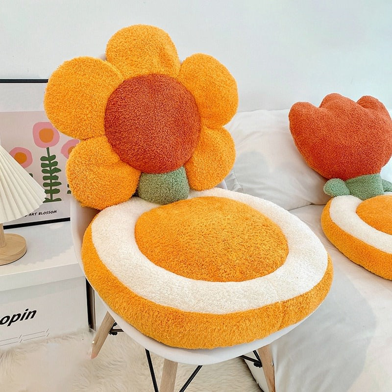 Flower Chair Cushion – Adorable Cute Plushies