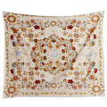 vintage floral botanical motifs mandala moon tapestry roomtery