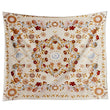 Vintage Floral Moon Mandala Tapestry