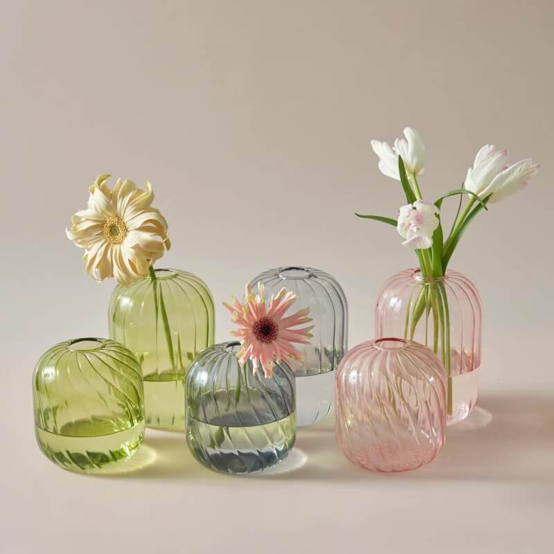 Vintage Glass Mini Vase - Shop Online on roomtery