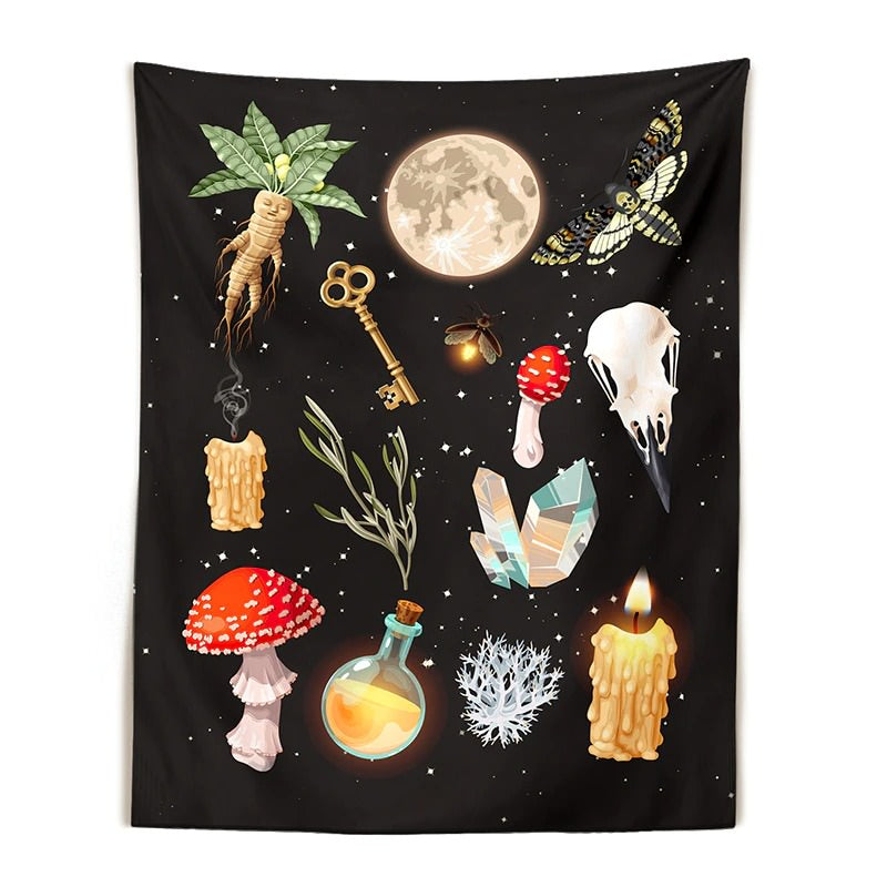witch room aesthetic room decor tapestry roomtery